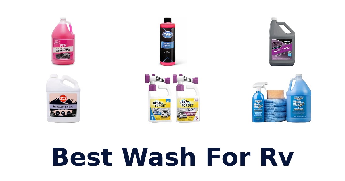 Best Wash For RV