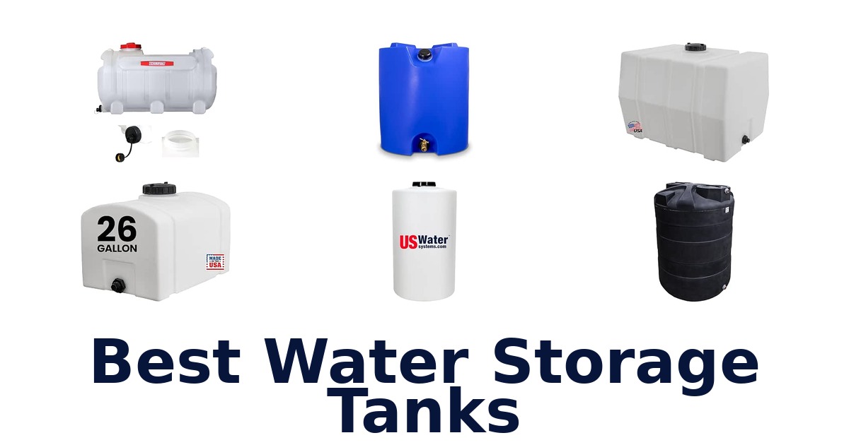 Best Water Storage Tanks