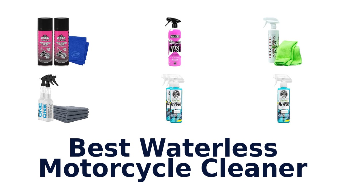 Best Waterless Motorcycle Cleaner