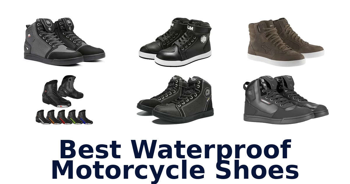 Best Waterproof Motorcycle Shoes