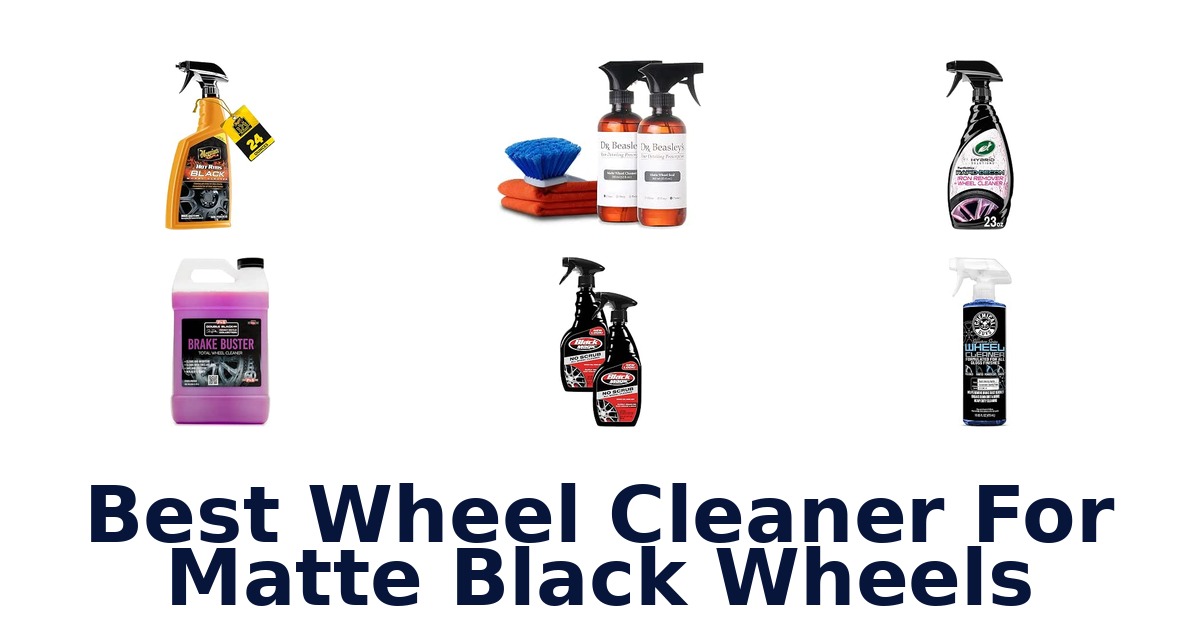 Best Wheel Cleaner For Matte Black Wheels