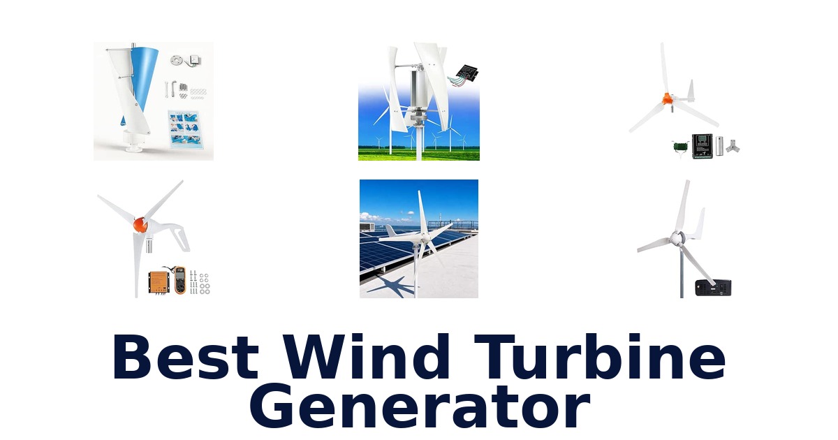 Best Wind Turbine Generator