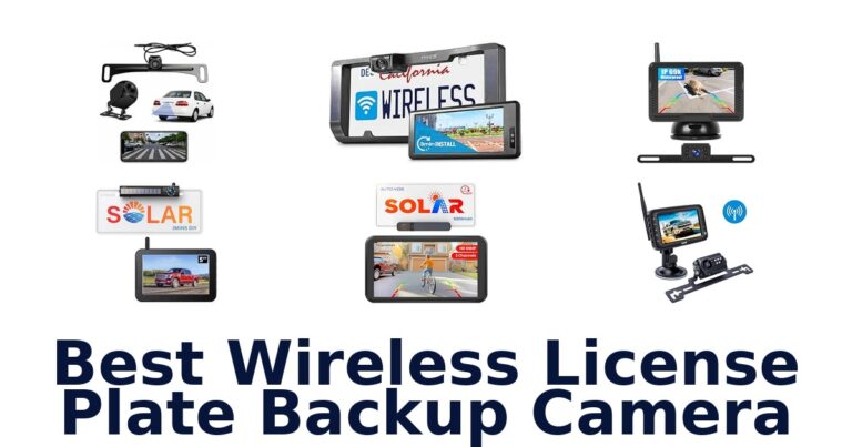 Best Wireless License Plate Backup Camera