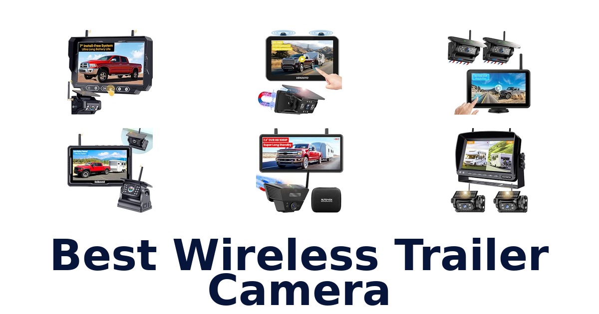 Best Wireless Trailer Camera