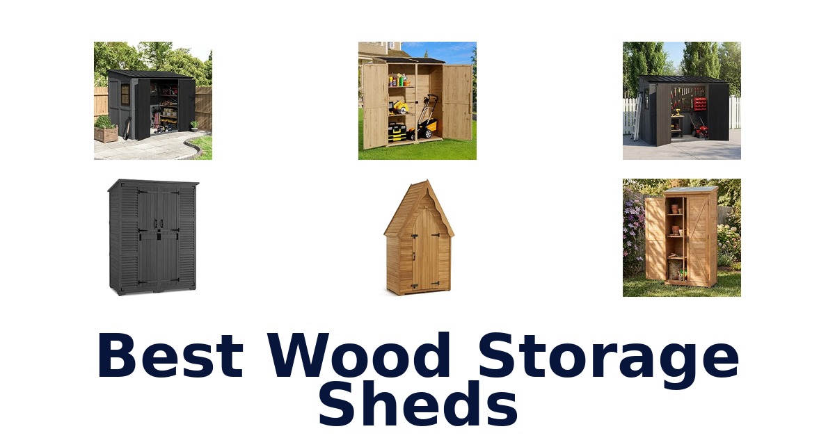 Best Wood Storage Sheds