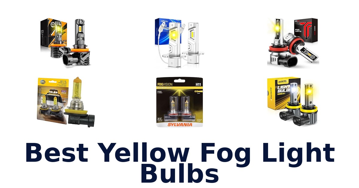 Best Yellow Fog Light Bulbs