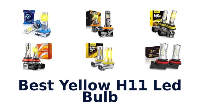 Best Yellow H11 Led Bulb